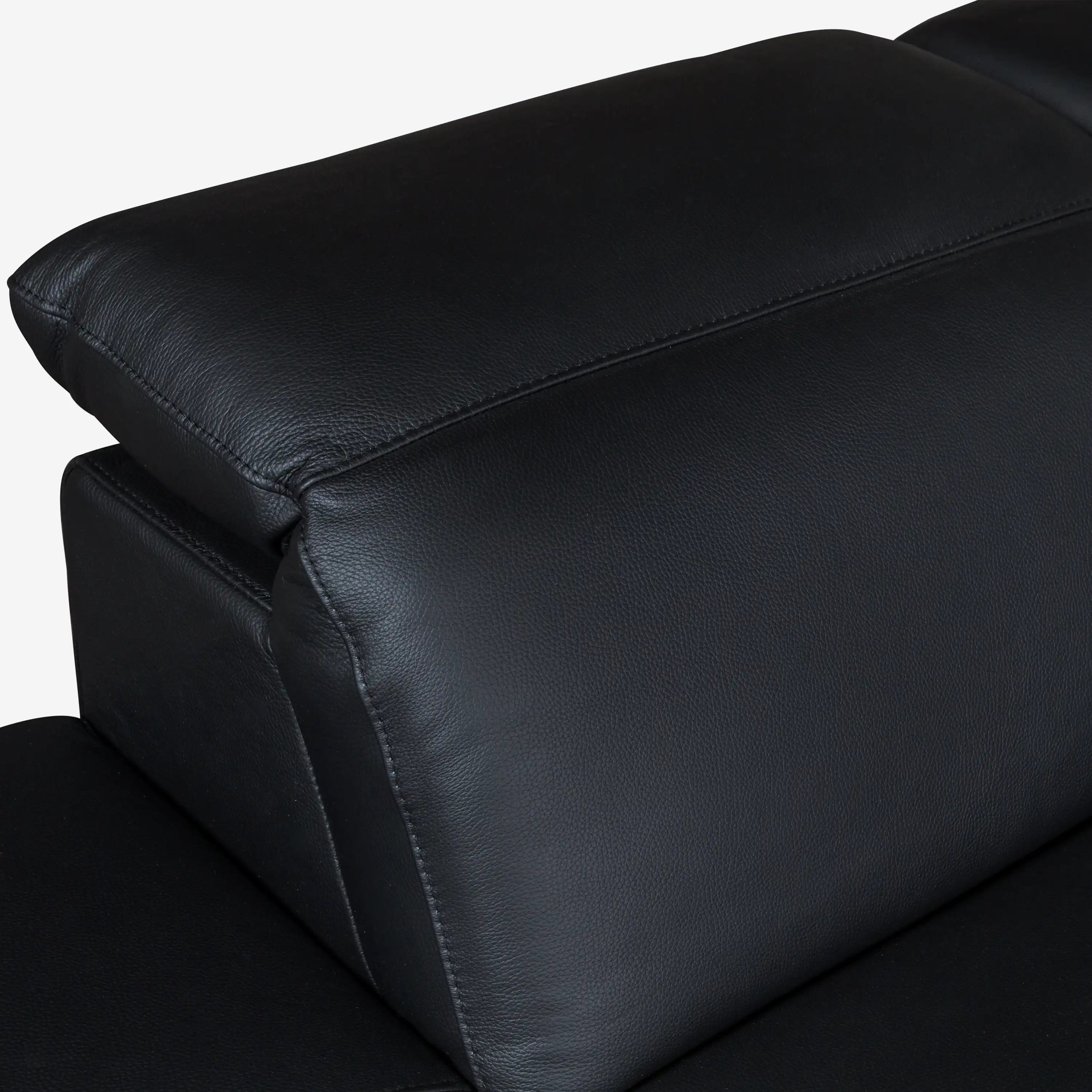 Emiliano Recliner Leather Sofa Left